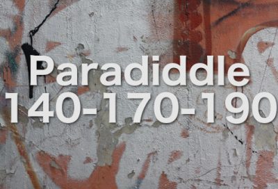 Paradiddle 140-170-190 Trial